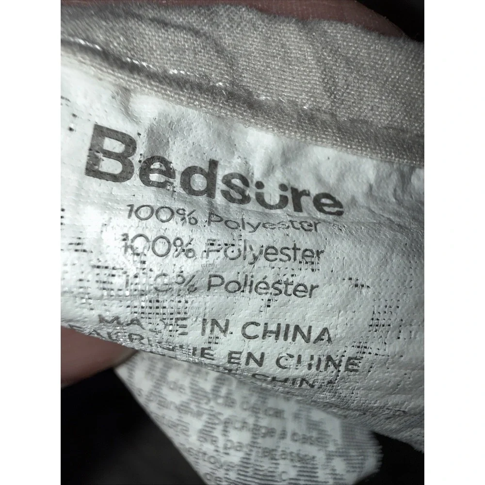 Bedsure Boho Tufted Shabby Chic Taupe‎ Standard Pillow Shams 28